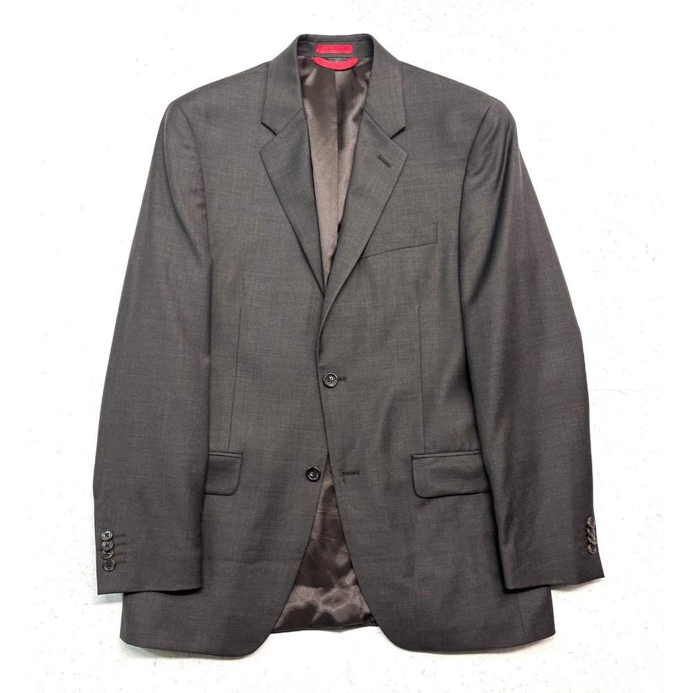 Alfani 38R Brown All Season Wool Blazer Jacket Sport Suit‎ Coat Slim Fit Macys